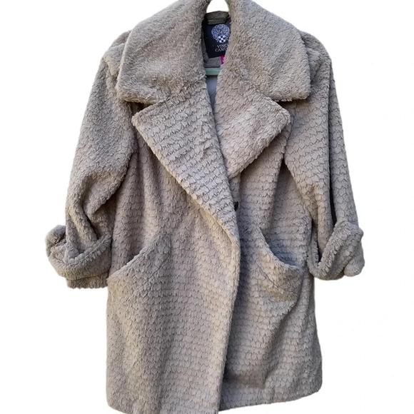 VINCE CAMUTO TEDDY TRENCH COAT - Picture 1 of 4